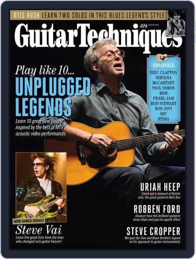 Guitar Techniques August 1st, 2021 Digital Back Issue Cover
