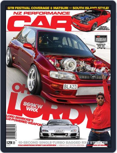 NZ Performance Car August 1st, 2021 Digital Back Issue Cover