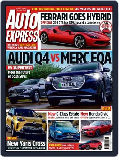 Auto Express June 30th, 2021 Digital Back Issue Cover