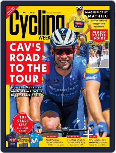 Cycling Weekly July 1st, 2021 Digital Back Issue Cover