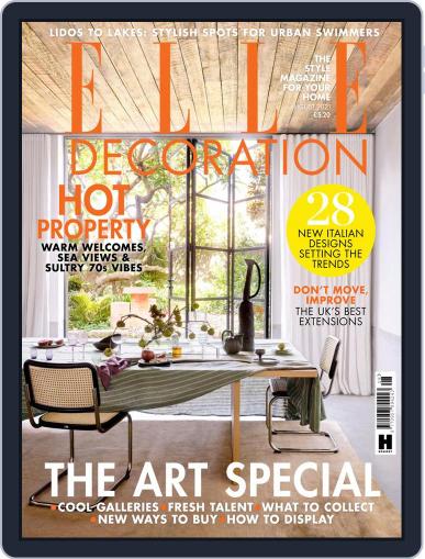 Elle Decoration UK August 1st, 2021 Digital Back Issue Cover