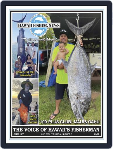 Hawaii Fishing News July 1st, 2021 Digital Back Issue Cover
