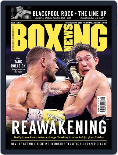 Boxing News July 1st, 2021 Digital Back Issue Cover