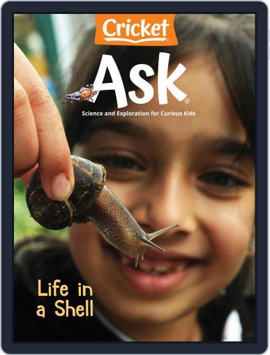 Ask Science And Arts Magazine For Kids And Children (Digital) July 1st, 2021 Issue Cover