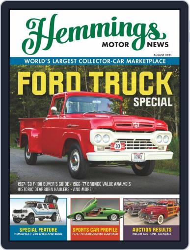 Hemmings Motor News (Digital) August 1st, 2021 Issue Cover