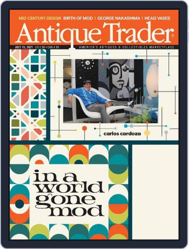 Antique Trader July 15th, 2021 Digital Back Issue Cover