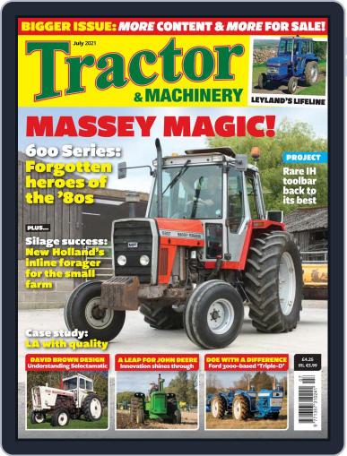 Tractor & Machinery July 1st, 2021 Digital Back Issue Cover