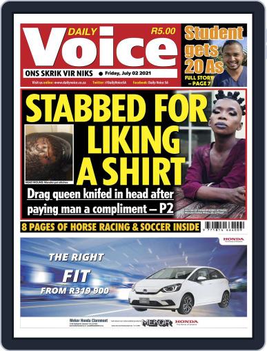 Daily Voice July 2nd, 2021 Digital Back Issue Cover