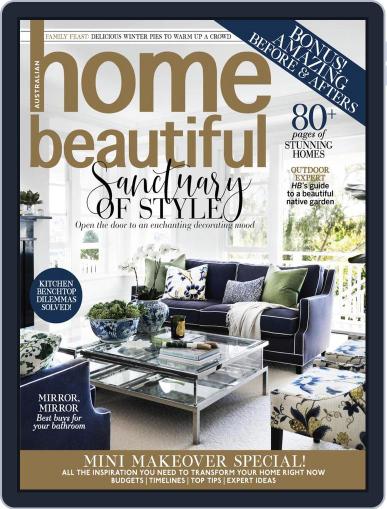 Australian Home Beautiful August 1st, 2021 Digital Back Issue Cover
