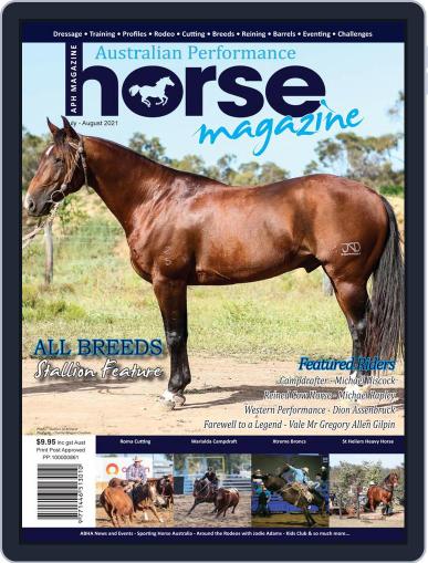 Australian Performance Horse July 1st, 2021 Digital Back Issue Cover