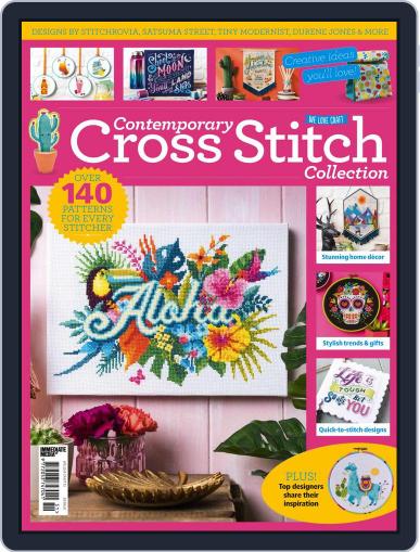 Contemporary Cross Stitch Collection June 30th, 2021 Digital Back Issue Cover