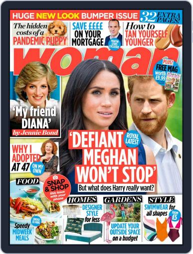 Woman United Kingdom July 12th, 2021 Digital Back Issue Cover