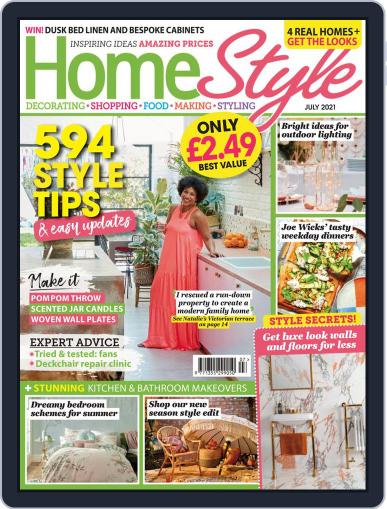 HomeStyle United Kingdom July 1st, 2021 Digital Back Issue Cover