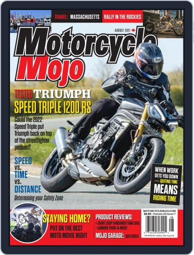 Motorcycle Mojo August 1st, 2021 Digital Back Issue Cover