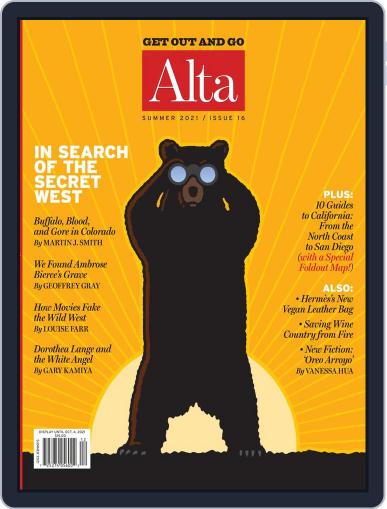 Journal of Alta California June 6th, 2021 Digital Back Issue Cover
