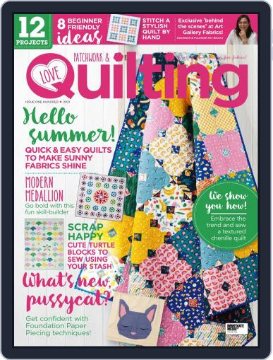 Love Patchwork & Quilting August 1st, 2021 Digital Back Issue Cover