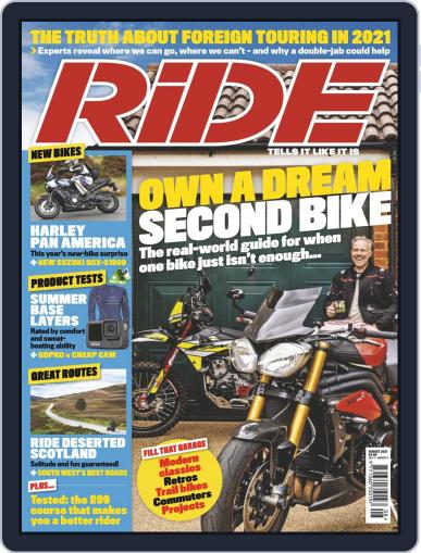 RiDE United Kingdom July 7th, 2021 Digital Back Issue Cover
