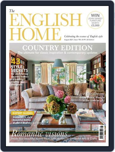 The English Home August 1st, 2021 Digital Back Issue Cover