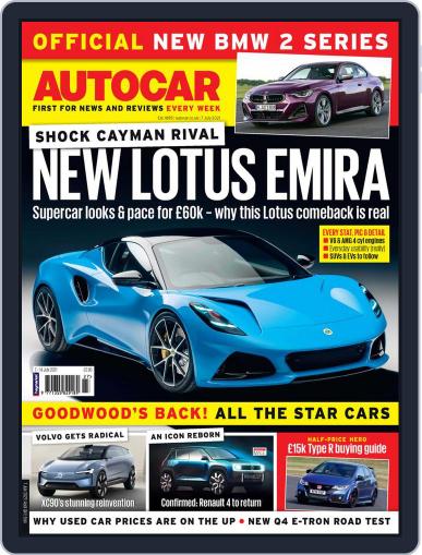 Autocar (Digital) July 7th, 2021 Issue Cover