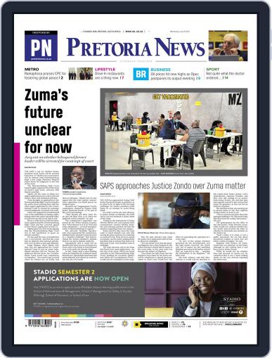 Pretoria News July 7th, 2021 Digital Back Issue Cover