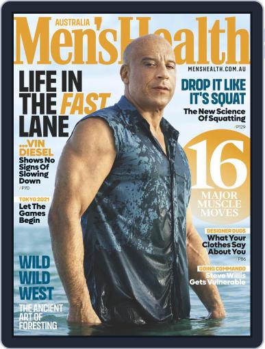 Men's Health Australia August 1st, 2021 Digital Back Issue Cover
