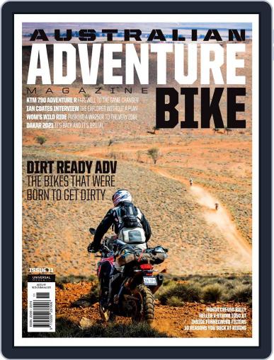 Ultimate Adventure Bike March 1st, 2021 Digital Back Issue Cover