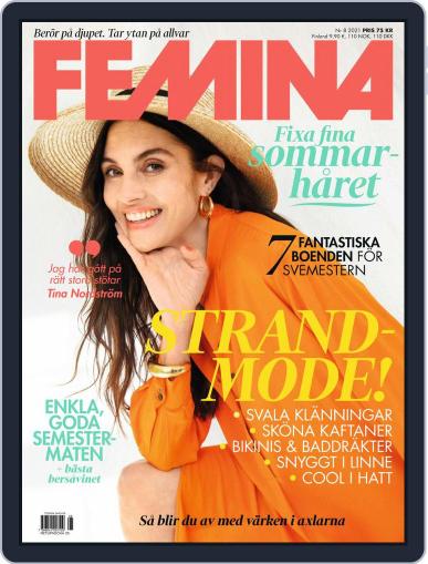 Femina Sweden July 15th, 2021 Digital Back Issue Cover