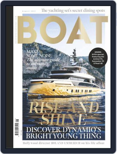 Boat International August 1st, 2021 Digital Back Issue Cover