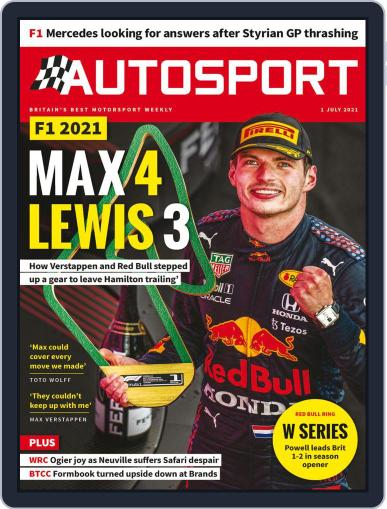 Autosport July 1st, 2021 Digital Back Issue Cover