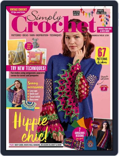Simply Crochet June 30th, 2021 Digital Back Issue Cover