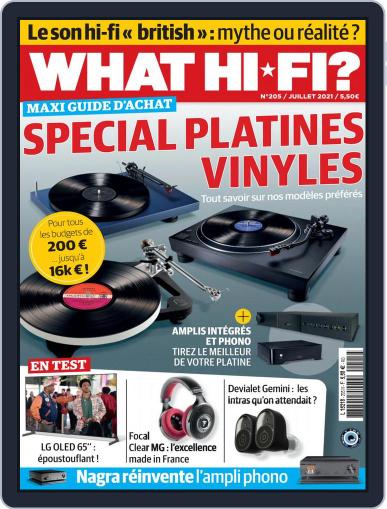 What Hifi France July 1st, 2021 Digital Back Issue Cover