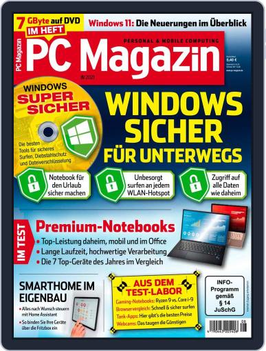 PC Magazin August 1st, 2021 Digital Back Issue Cover