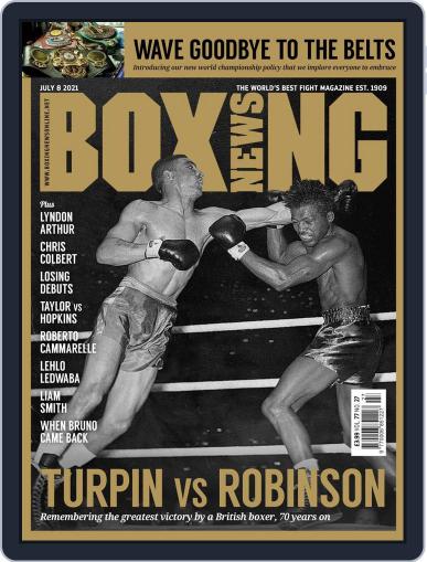 Boxing News July 8th, 2021 Digital Back Issue Cover