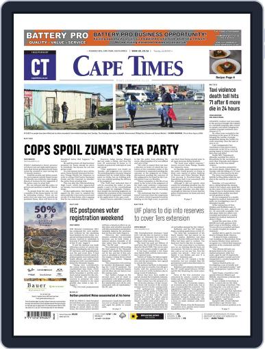 Cape Times July 8th, 2021 Digital Back Issue Cover