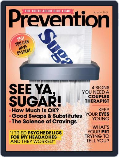 Prevention August 1st, 2021 Digital Back Issue Cover
