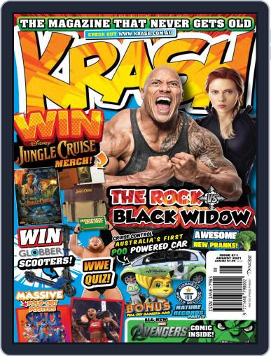 KRASH August 1st, 2021 Digital Back Issue Cover