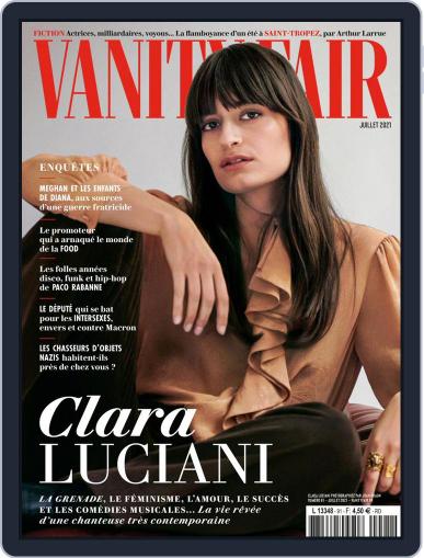 Vanity Fair France July 1st, 2021 Digital Back Issue Cover