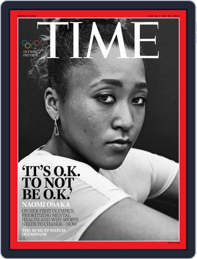 Time Magazine International Edition (Digital) July 19th, 2021 Issue Cover