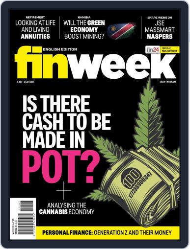 Finweek - English July 9th, 2021 Digital Back Issue Cover