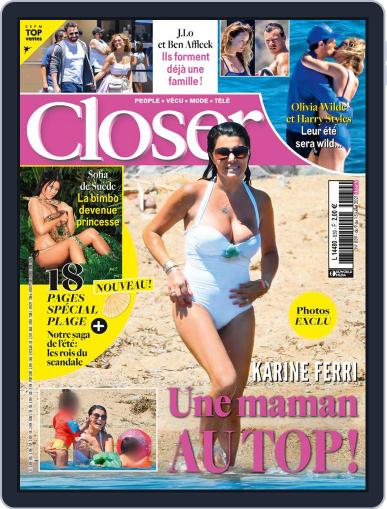 Closer France July 7th, 2021 Digital Back Issue Cover