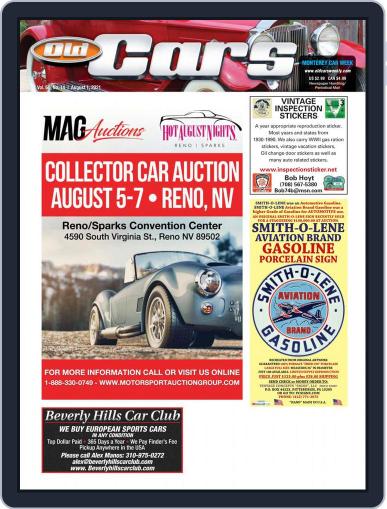 Old Cars Weekly August 1st, 2021 Digital Back Issue Cover