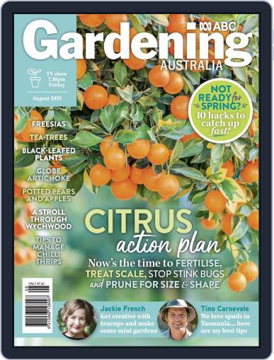 Gardening Australia August 1st, 2021 Digital Back Issue Cover