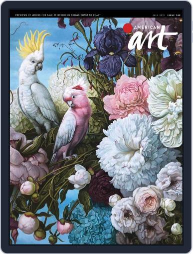 American Art Collector July 1st, 2021 Digital Back Issue Cover