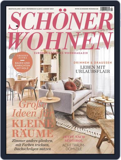 Schöner Wohnen August 1st, 2021 Digital Back Issue Cover
