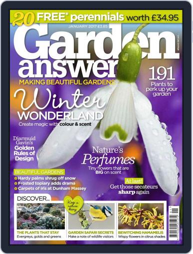 Garden Answers January 1st, 2017 Digital Back Issue Cover