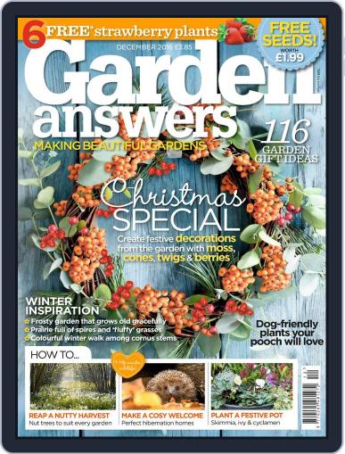 Garden Answers December 1st, 2016 Digital Back Issue Cover