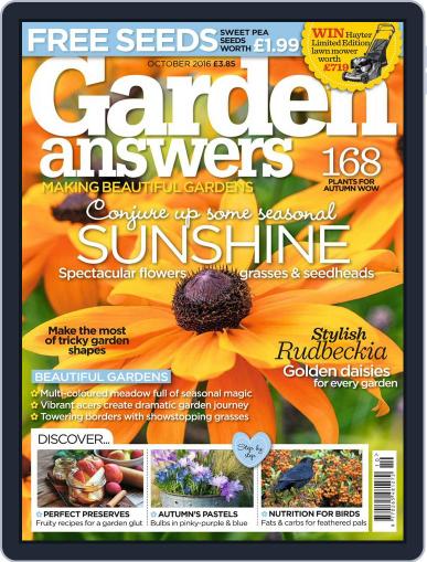 Garden Answers October 1st, 2016 Digital Back Issue Cover