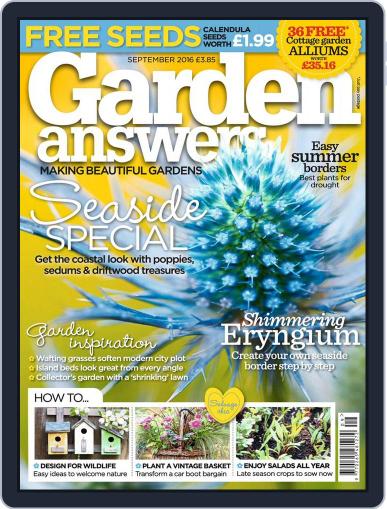 Garden Answers September 1st, 2016 Digital Back Issue Cover