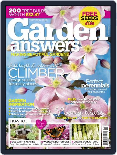 Garden Answers May 1st, 2016 Digital Back Issue Cover