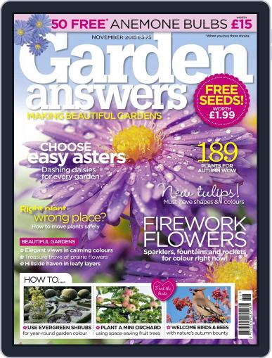 Garden Answers November 1st, 2015 Digital Back Issue Cover